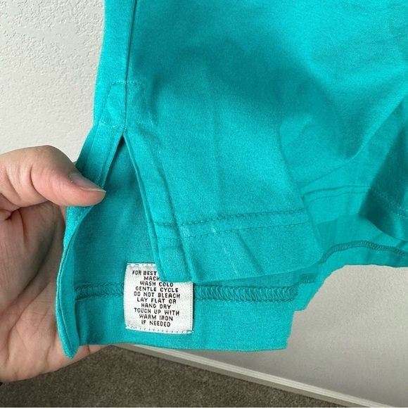 Peter Millar Blue Short Sleeve Golf Golfing 100% Cotton Polo Shirt Size XL - Picture 6 of 6